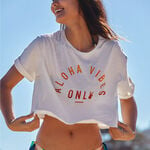 Havaianas Tshirt Cropped Aloha Vibes Off White Axs image number null
