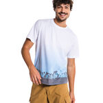 Havaianas-T-Shirt Mit Farbverlauf Und Kokospalmen Motiv image number null