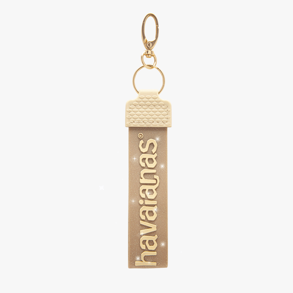 Havaianas Rubber Glitter Keyring image number null
