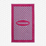 Havaianas Bicolor Velvet Logo Towel - Serviette - rose pitaya image number null