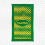 Havaianas Bicolor Velvet Logo Towel - Toalla - Verde amarillo image number null