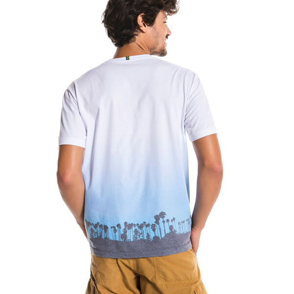 Havaianas-T-Shirt Mit Farbverlauf Und Kokospalmen Motiv image number null