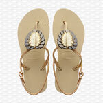 Havaianas Freedom Metal Pin - Sandálias Sand Grey Mulher image number null
