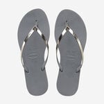 Havaianas You Metallic - Chanclas - Gris Acero - Mujer image number null