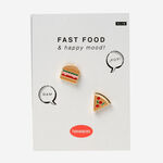 Havaianas Charms Slim Pizza And Burger image number null