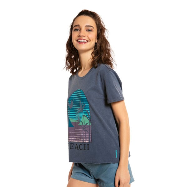 Havaianas Tshirt Beach Patchwork image number null