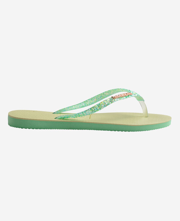 Havaianas Slim Glitter Flourish image number null