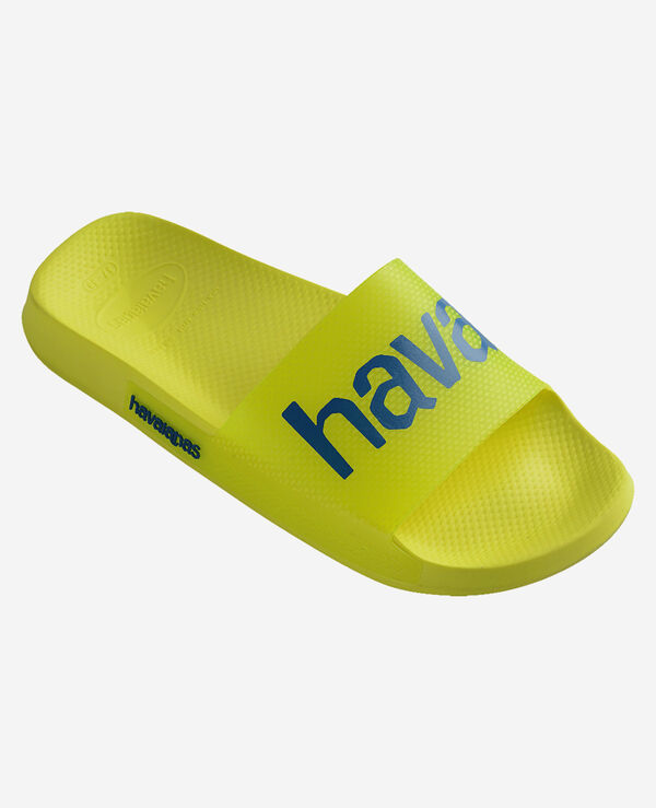 Havaianas Slide Logomania Neon image number null