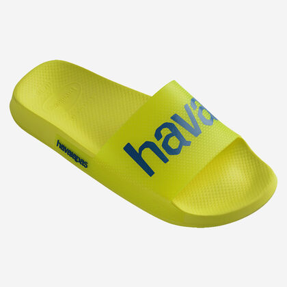 Havaianas Slide Logomania Neon