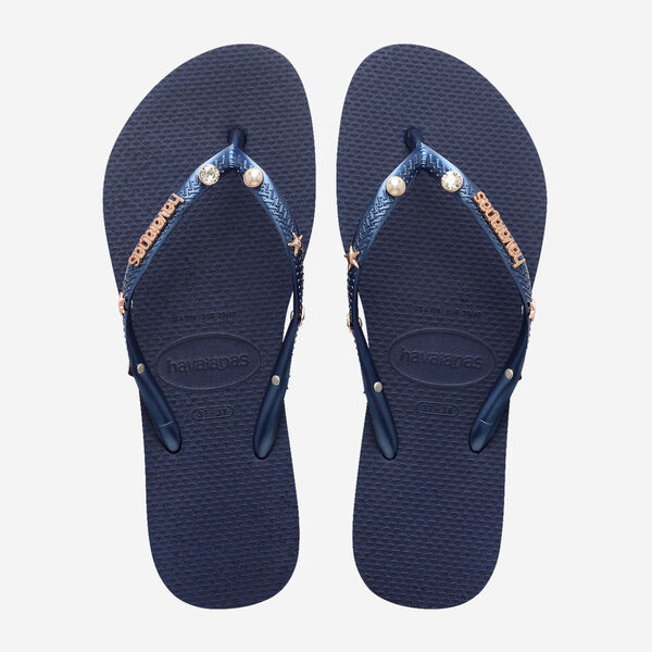 Havaianas Slim Luxury Aqua image number null