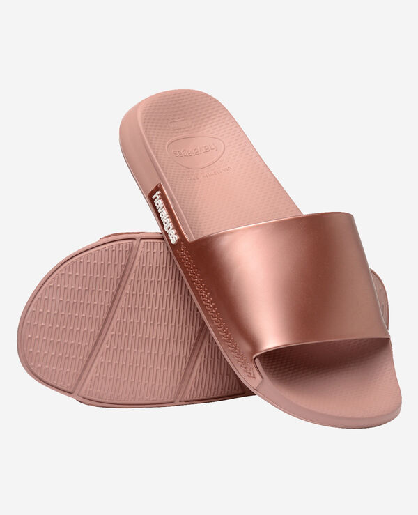 Havaianas Slides Classic Metallic image number null