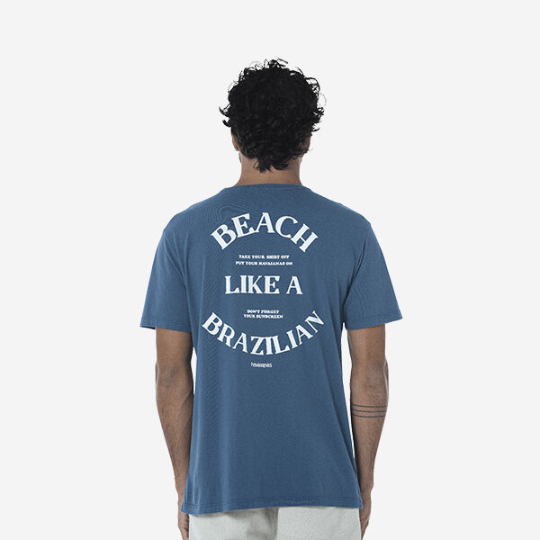 Havaianas T-Shirt M Beach Like A Brazilian image number null