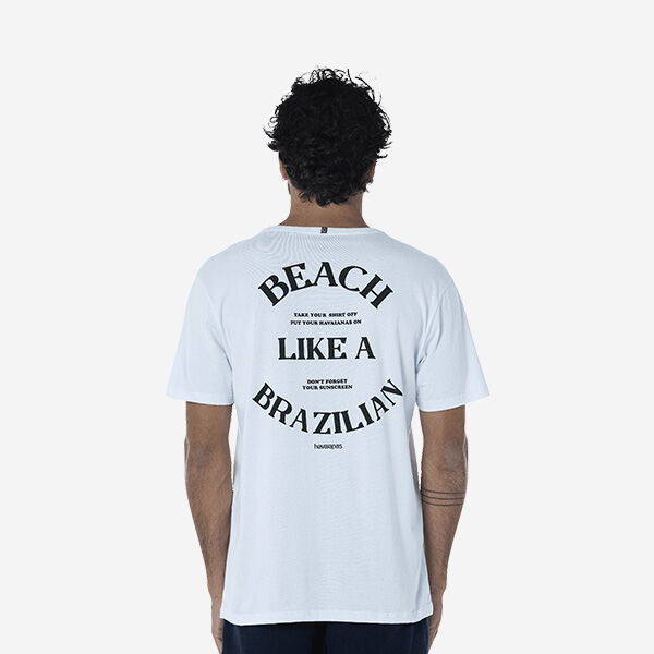 Havaianas T-Shirt M Beach Like A Brazilian image number null