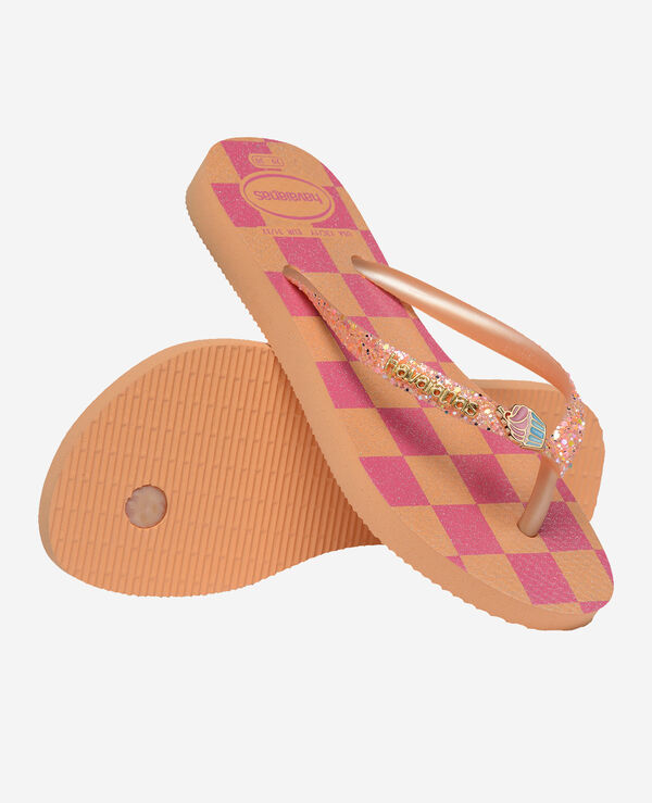 Havaianas Kids Slim Glitter Trendy image number null
