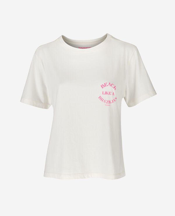 Havaianas T-Shirt W Beach Like A Brazilian BB image number null