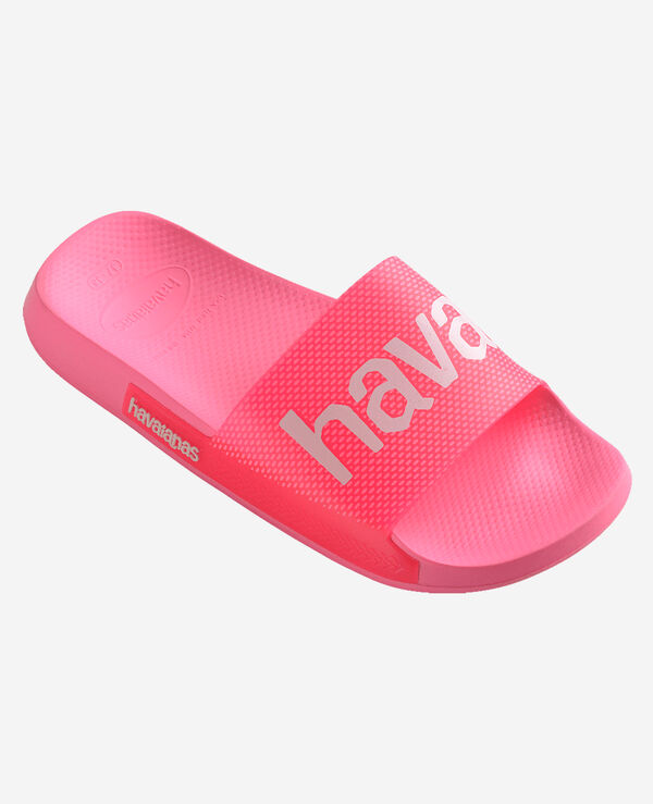 Havaianas Slide Logomania Neon image number null