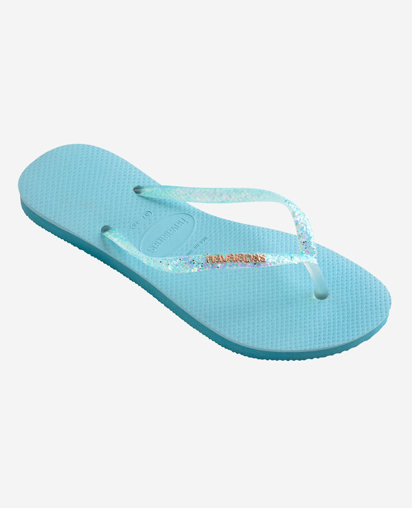 Havaianas Slim Glitter Flourish image number null