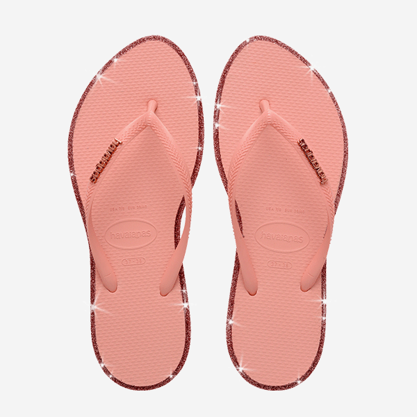 Havaianas Slim Point Glitter image number null