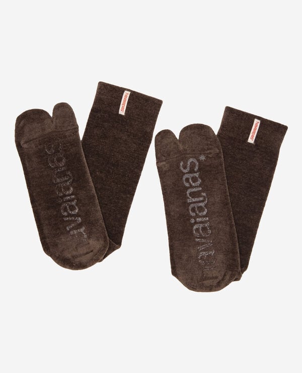 Havaianas Tabi Fur Logo Socks image number null
