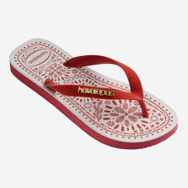 Havaianas Top Bordado Flor