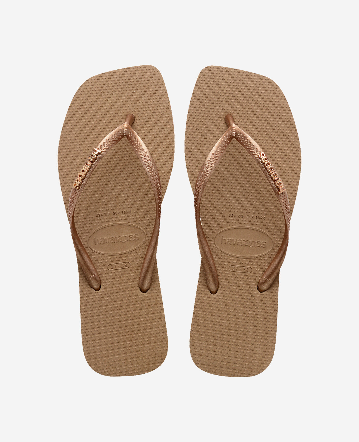 Havaianas logo metallic clearance