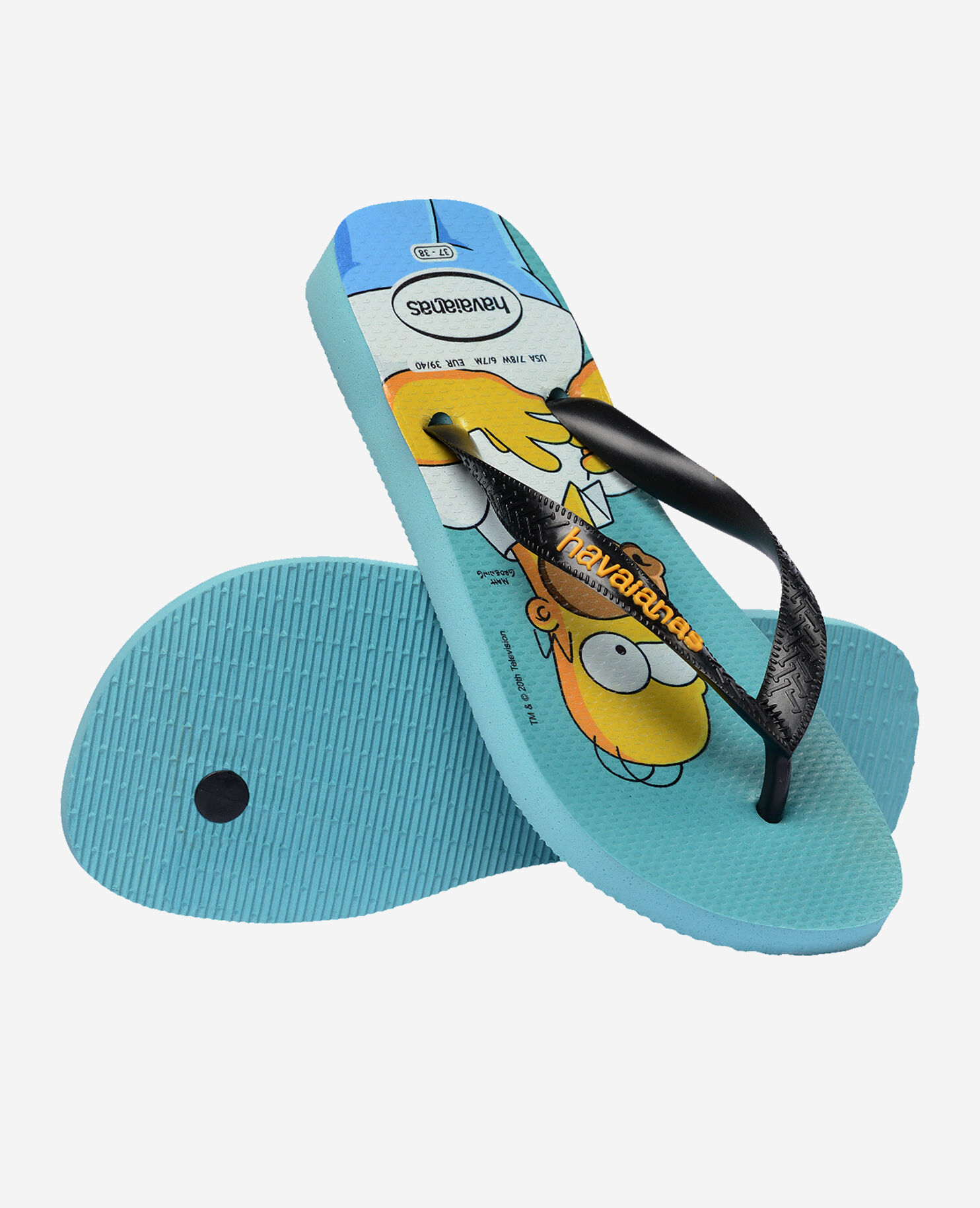 Havaianas Simpsons TV Family Pop Art Abstract Cartoon Beach Flip Flop Sandals Havaianas The Simpsons Flip Flops Sandals | Mercari main image 3