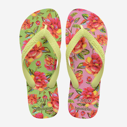Havaianas Top Farm Flor Ceu Matcha