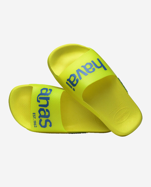 Havaianas Slide Logomania Neon image number null