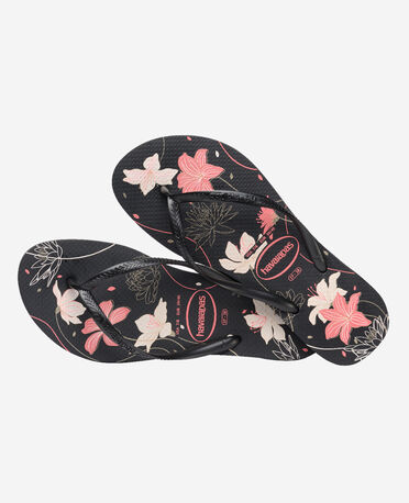 Tongs Havaianas Slim Organic Pour Femme – Rose Et Doré, Caoutchouc Antidérapant, Légères Et Résistantes