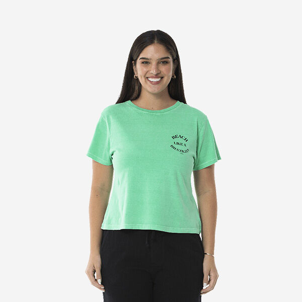 Havaianas T-Shirt W Beach Like A Brazilian BB image number null