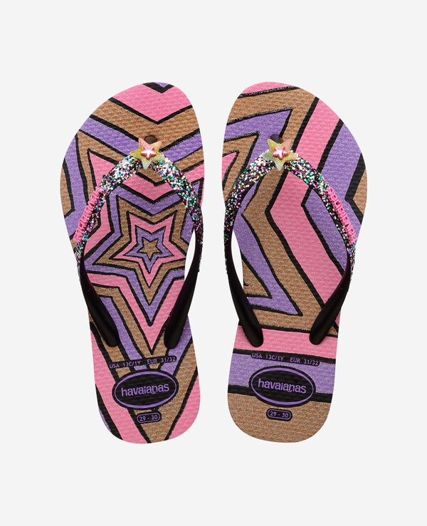 Havaianas Kids Slim Glitter Trendy image number null