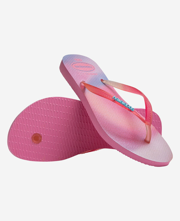 Havaianas Slim Metallic Rainbow image number null