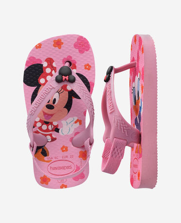 Havaianas Infradito Baby Con Mickey E Minnie: Unisex Per Bambini E Ragazzi, Gomma Resistente