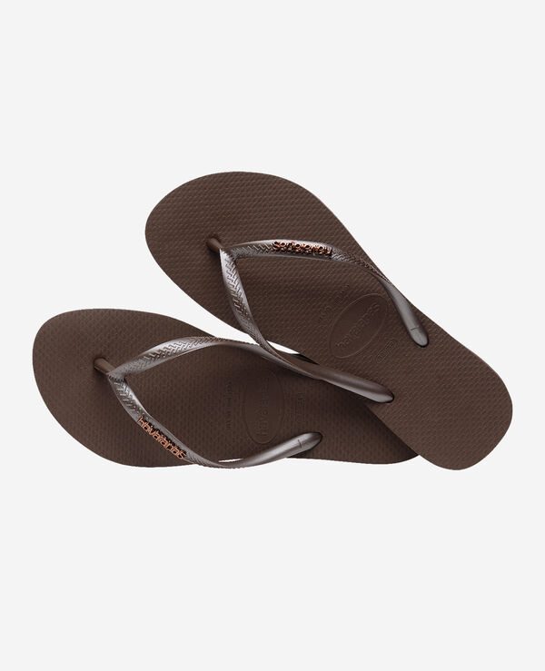 Havaianas Slim Logo Metallic image number null