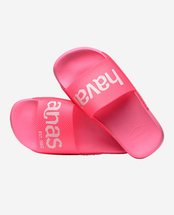 Havaianas Slide Logomania Neon image number null