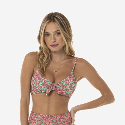 Havaianas Bikini Top Scoop Animal Print