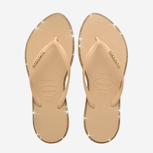Havaianas Slim Point Glitter image number null