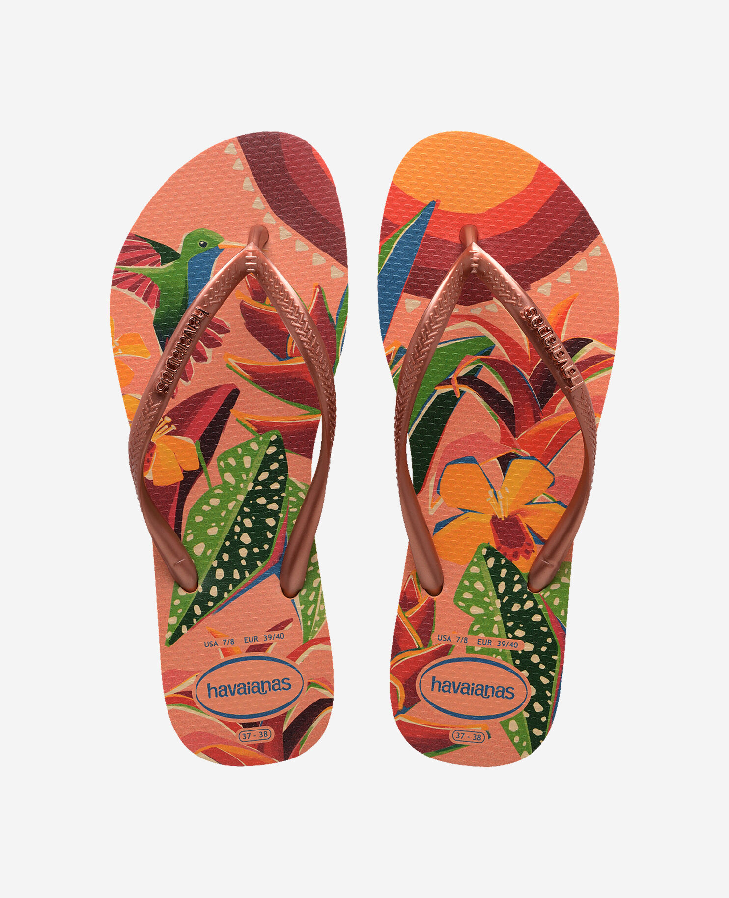 Havaianas Slim Tropical Femme Tongs Havaianas