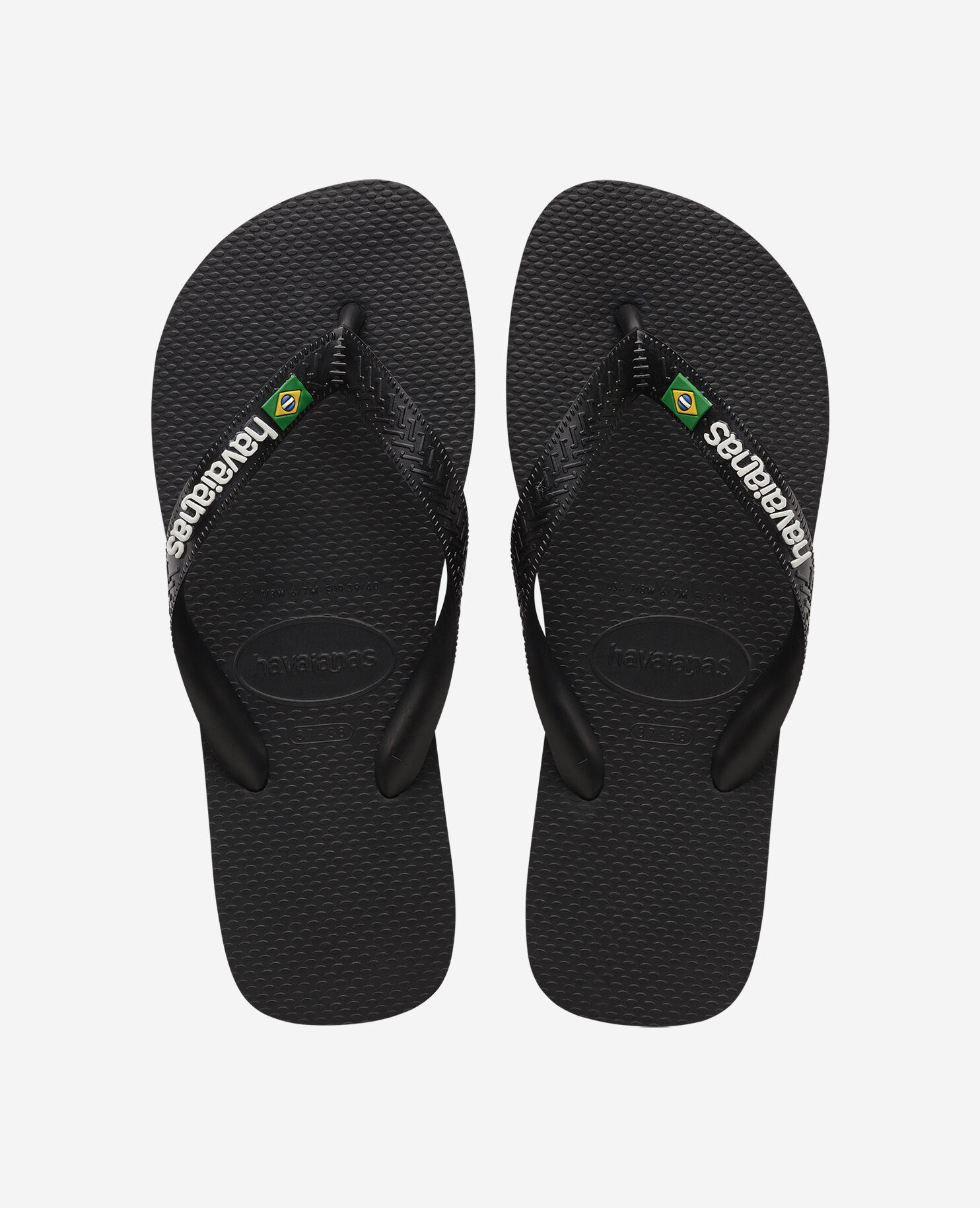 Schwarze Flip Flops fur Frauen und Manner Havaianas