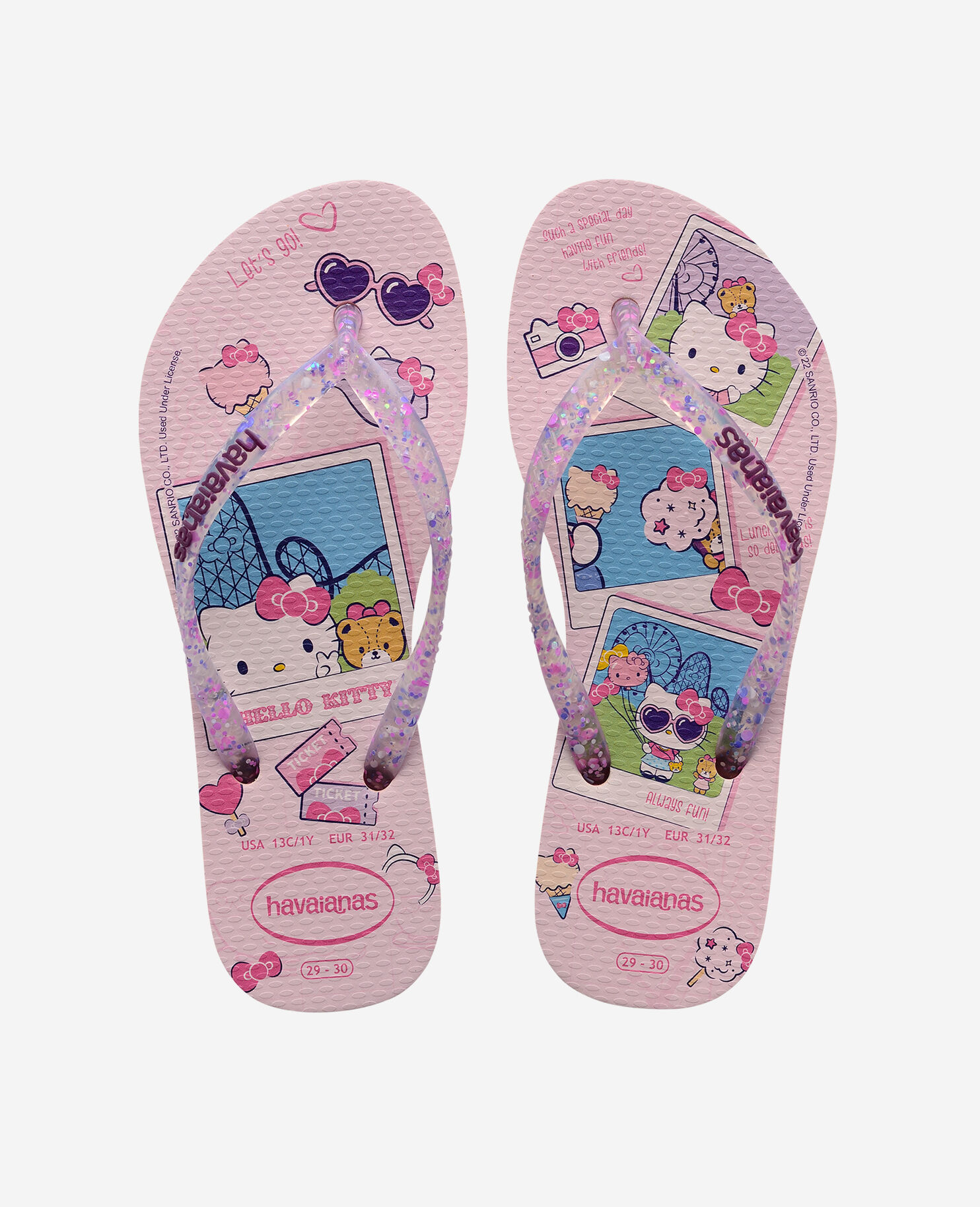 Havaianas Kids Slim Hello Kitty Kids Flip Flops Havaianas