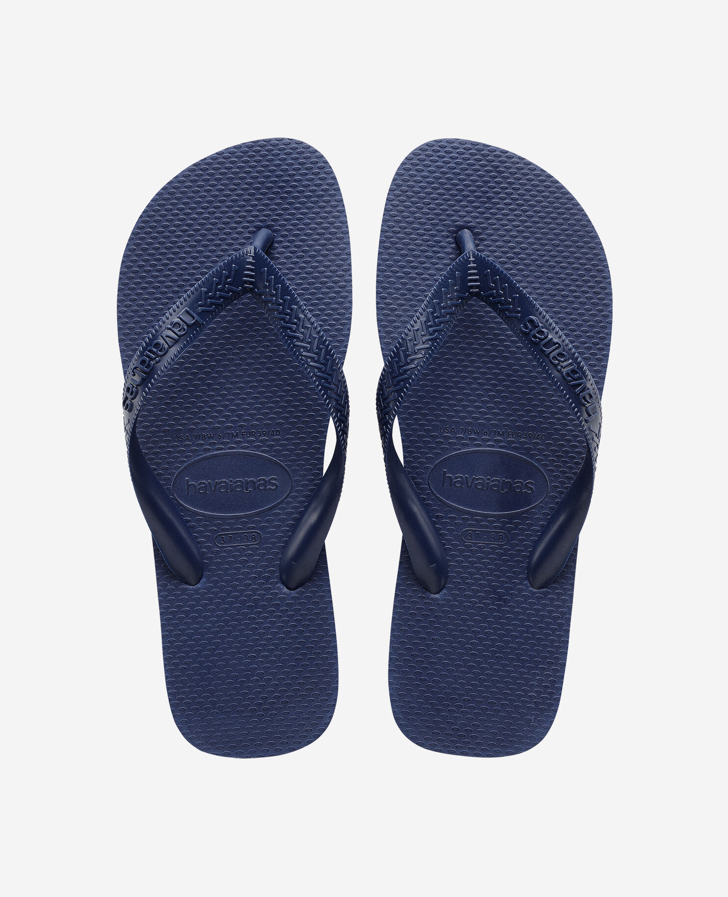Blauwe havaianas shop