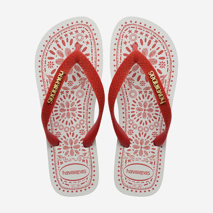 Havaianas Top Bordado Flor