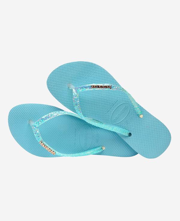 Havaianas Slim Glitter Flourish image number null