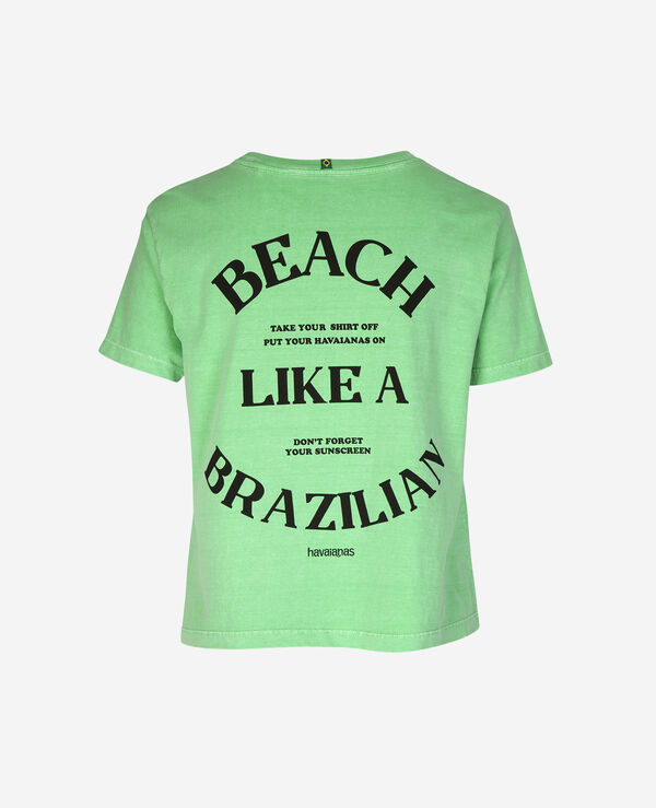 Havaianas T-Shirt W Beach Like A Brazilian BB image number null