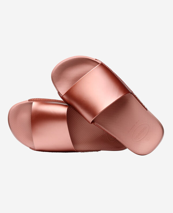 Havaianas Slides Classic Metallic image number null