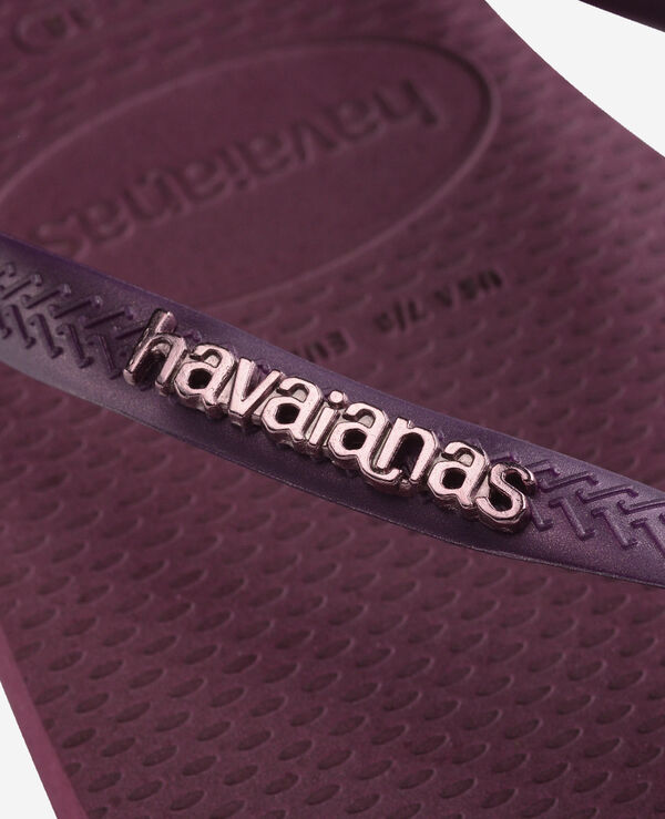 Havaianas Slim Logo Metallic image number null