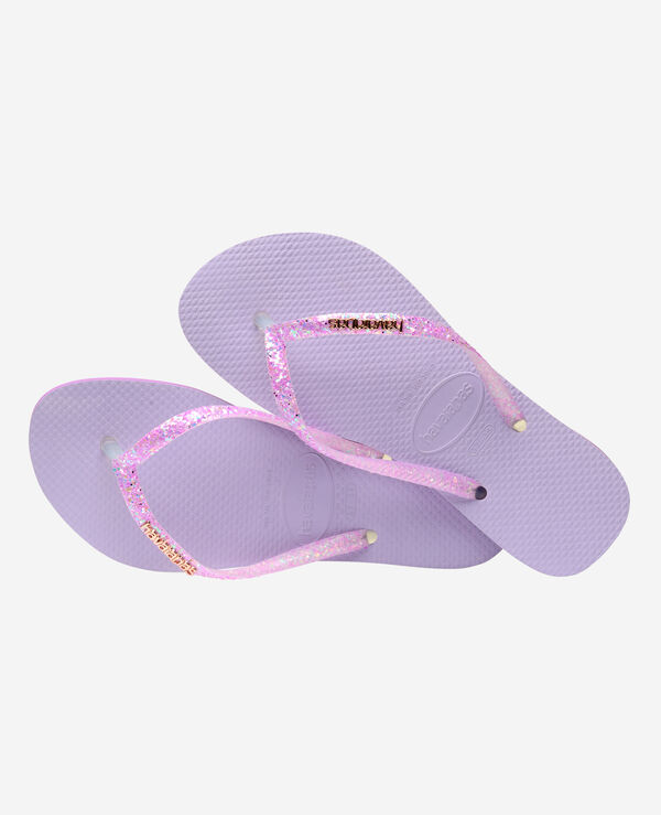 Havaianas Slim Glitter Flourish image number null