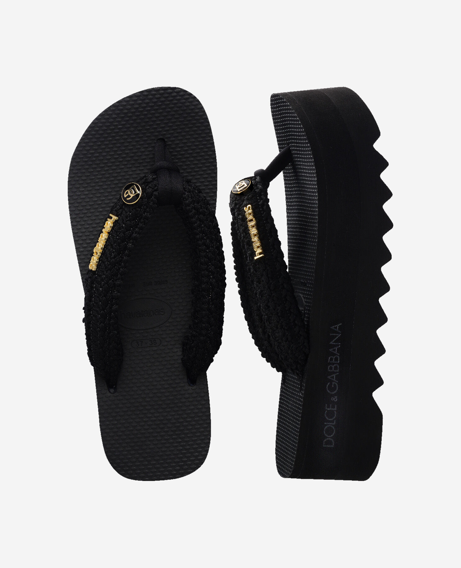 Havaianas Top Dolce&Gabbana High Chunky in Dolce&Gabbana x