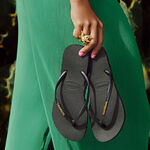 Havaianas Slim Logo Metallic image number null