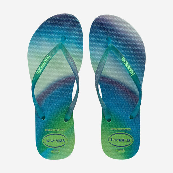 Havaianas Slim Metallic Rainbow image number null